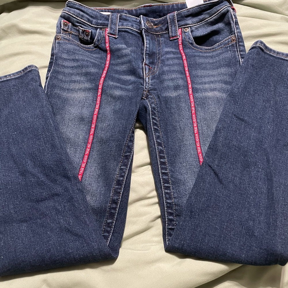 True religion mid rise skinny